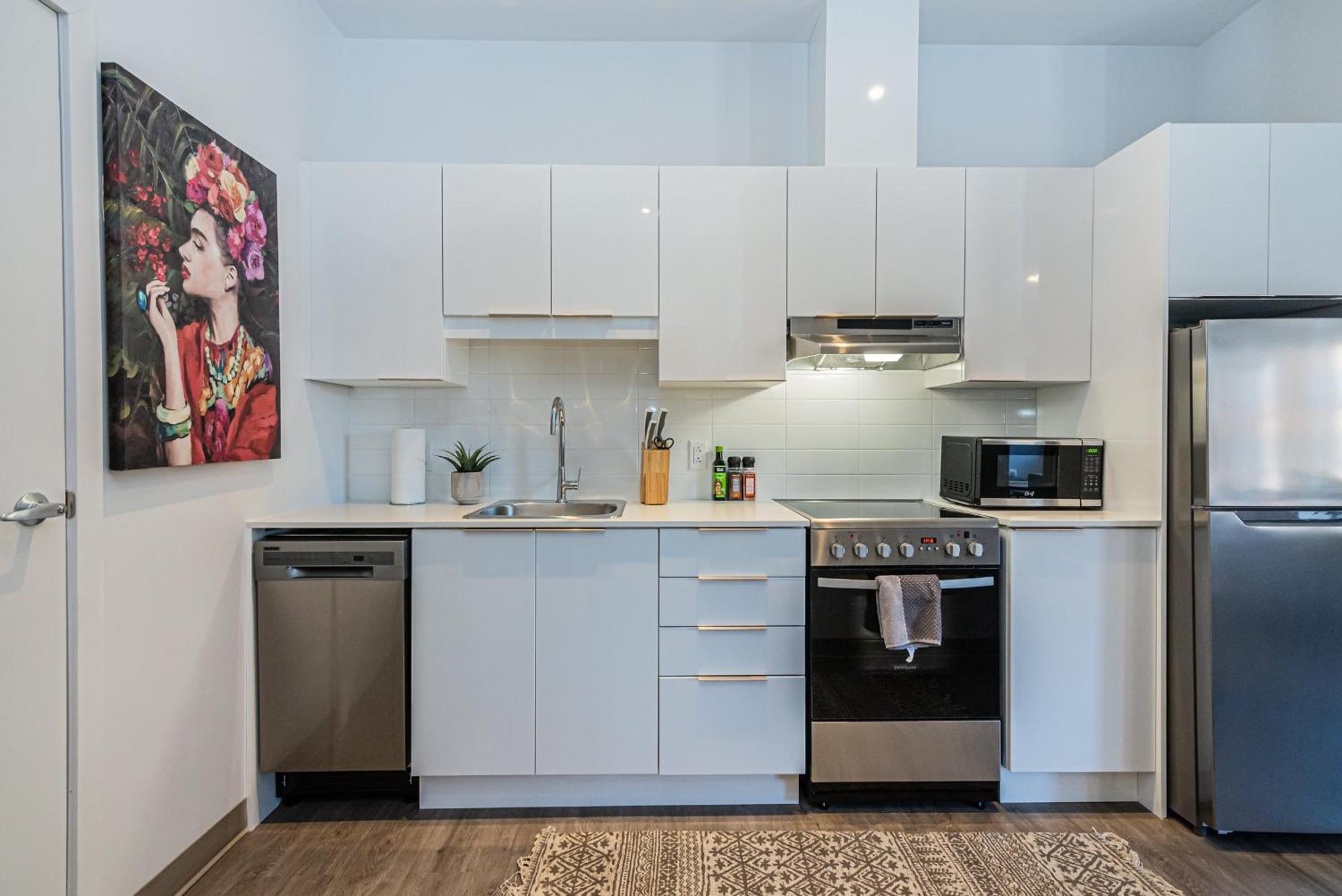 Wonderful New Studio Close To Mount Royal By Den Stays มอนทรีอัล ห้อง รูปภาพ