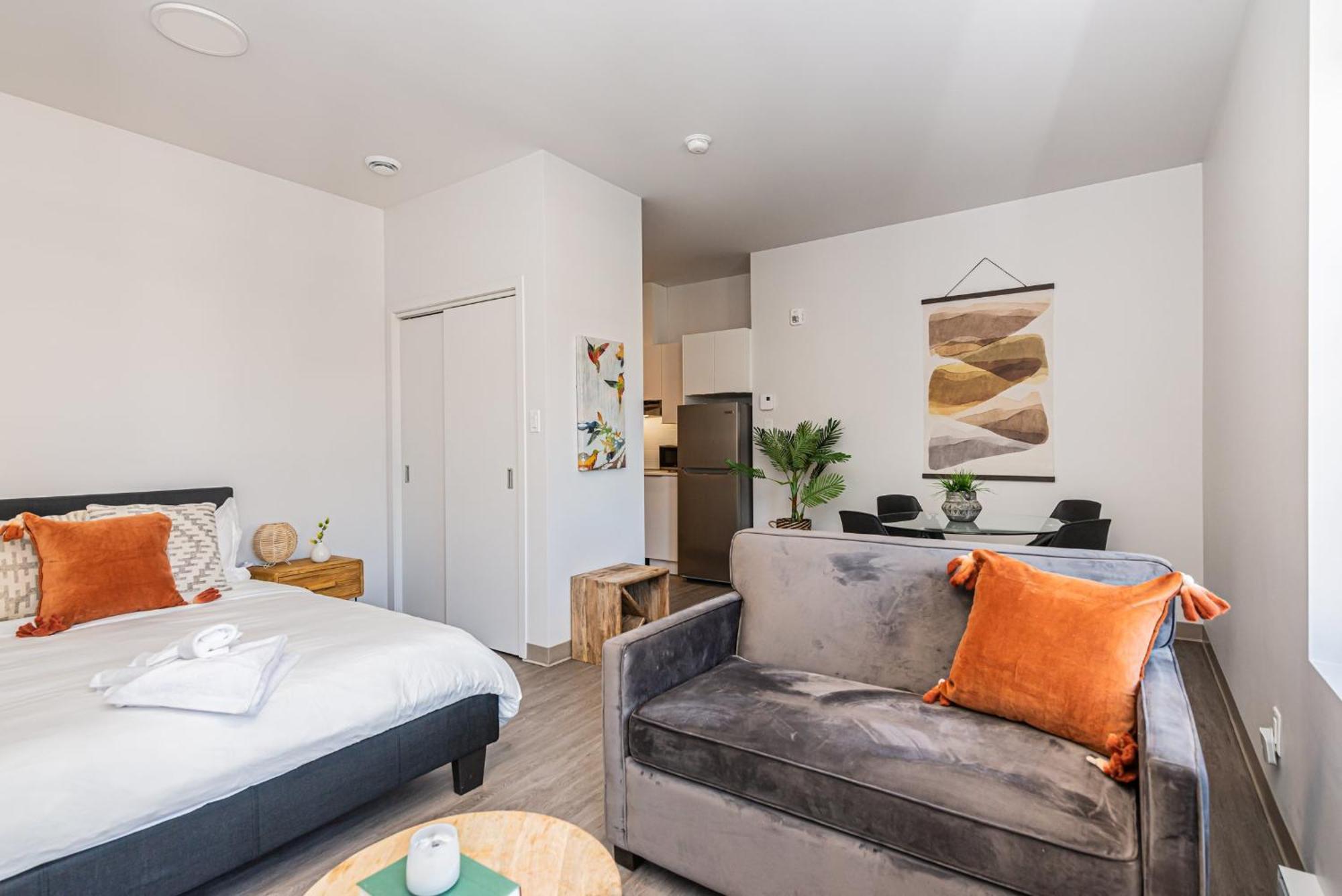 Wonderful New Studio Close To Mount Royal By Den Stays มอนทรีอัล ห้อง รูปภาพ